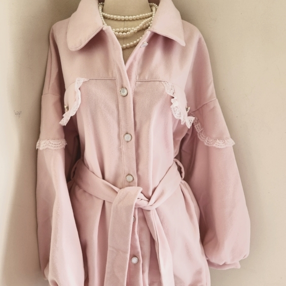 PRETTY IN PINK JACKET - Picture 1 of 9